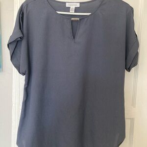 Calvin Klein Women's Gray Top